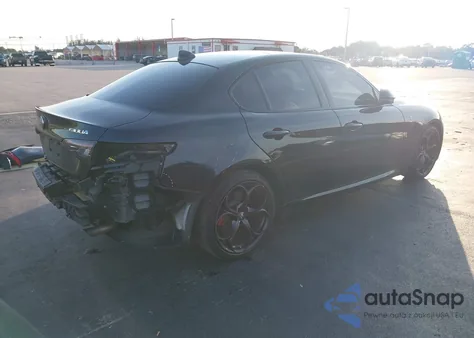 2024 Alfa Romeo Giulia Ti Rwd from USA, damaged, VIN ZARFAMBN0R7682816